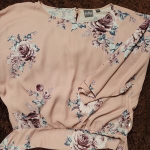 Floral print top